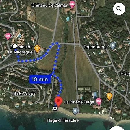 Gigaro 4 Pers Vue A Pieds Piscine, Tennis